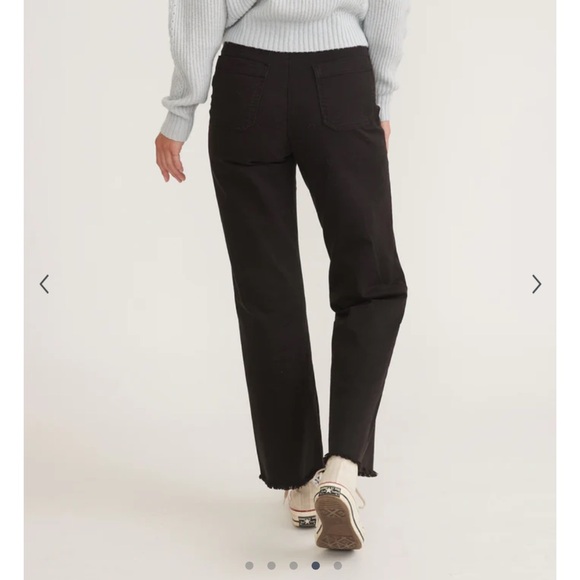 NWT Marine Layer Bridget Full Length Pant in Faded Black Size 14 - Picture 3 of 10